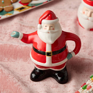 Christmas Whimsy Santa 3-D Teapot 36 oz.