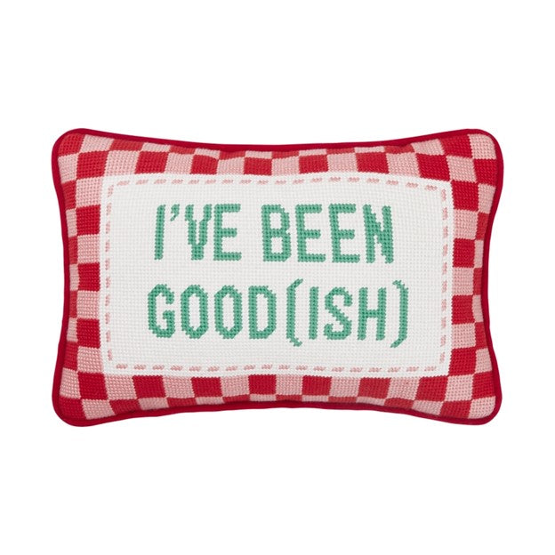I've Been Good(ish) pillow