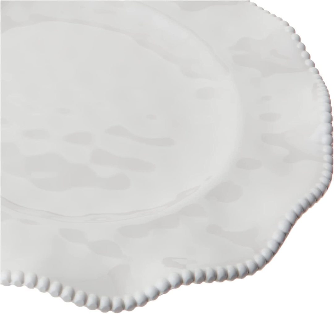 Perlette Cream Dinner Plate