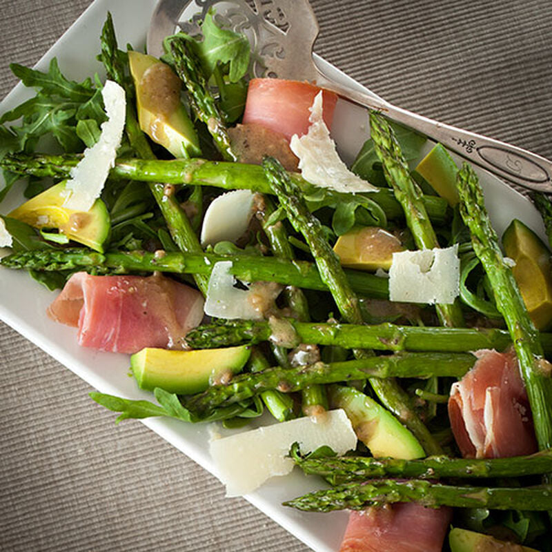 Spring Asparagus and Prosciutto Salad