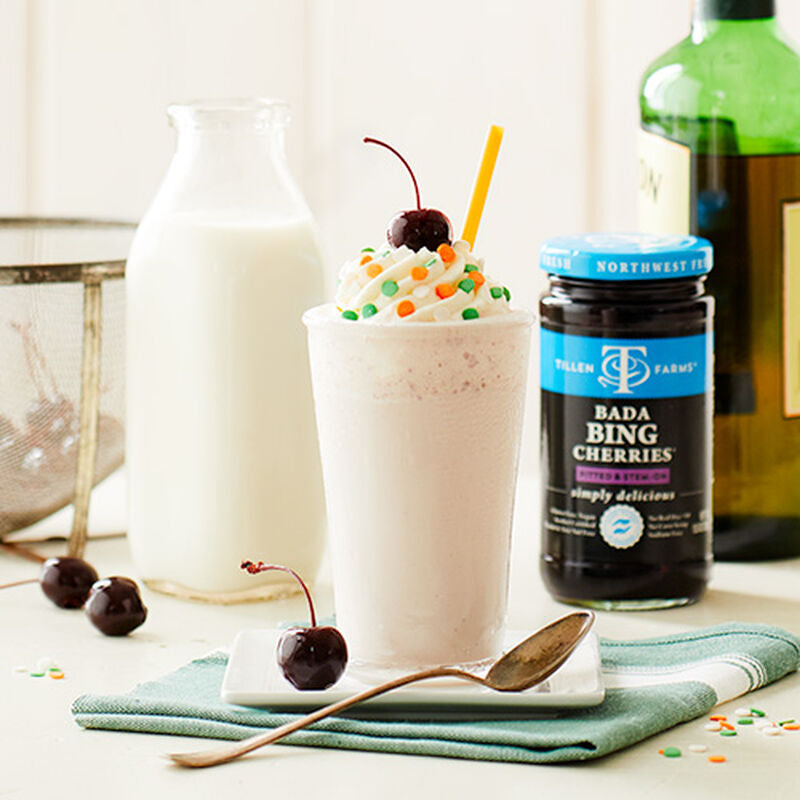 Irish Vanilla Cherry Milkshake