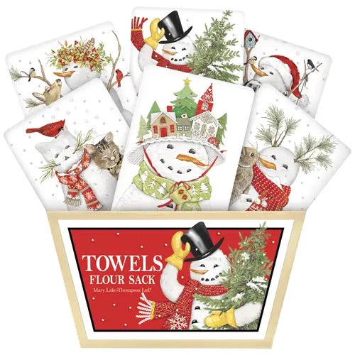 Snowmen Towel Unit-12-Box