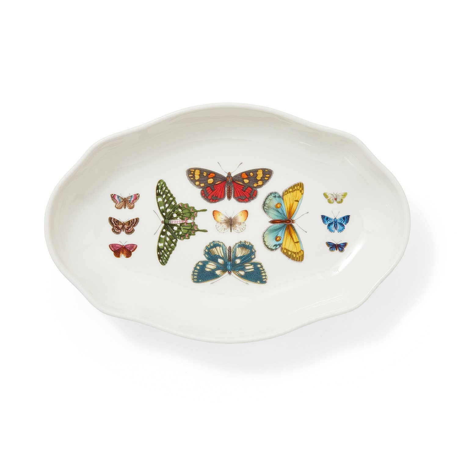Portmeirion Botanic Garden Harmony 8.5" Pickle Dish: Botanic Garden Harmony