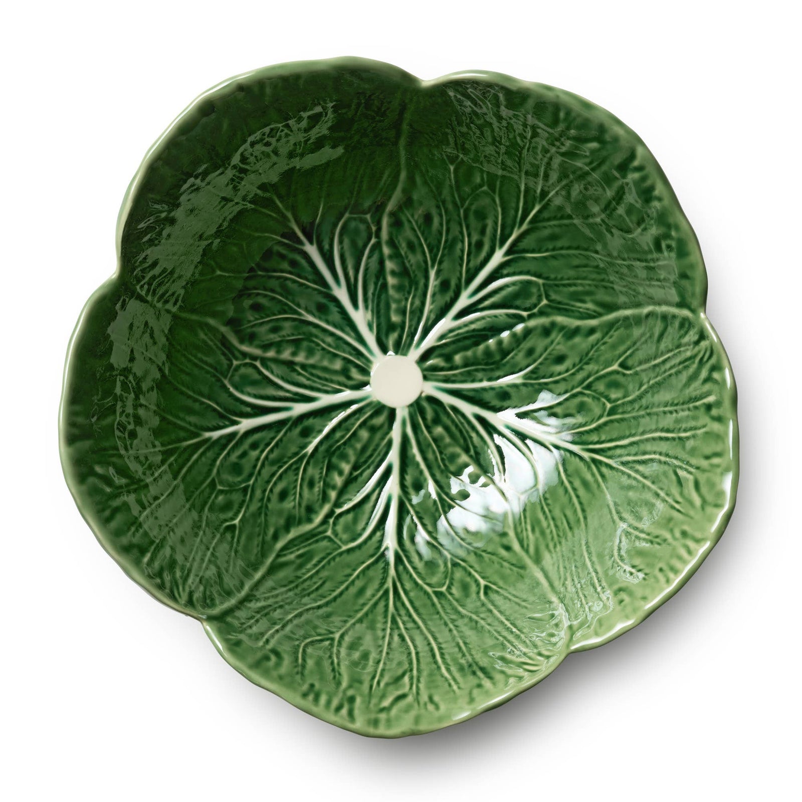 Le Jardin Cabbage 3-D Deep Bowl 12.75in x 5in 128 oz
