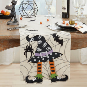 Witch Hat Table Runner: Natural / 16"x70"