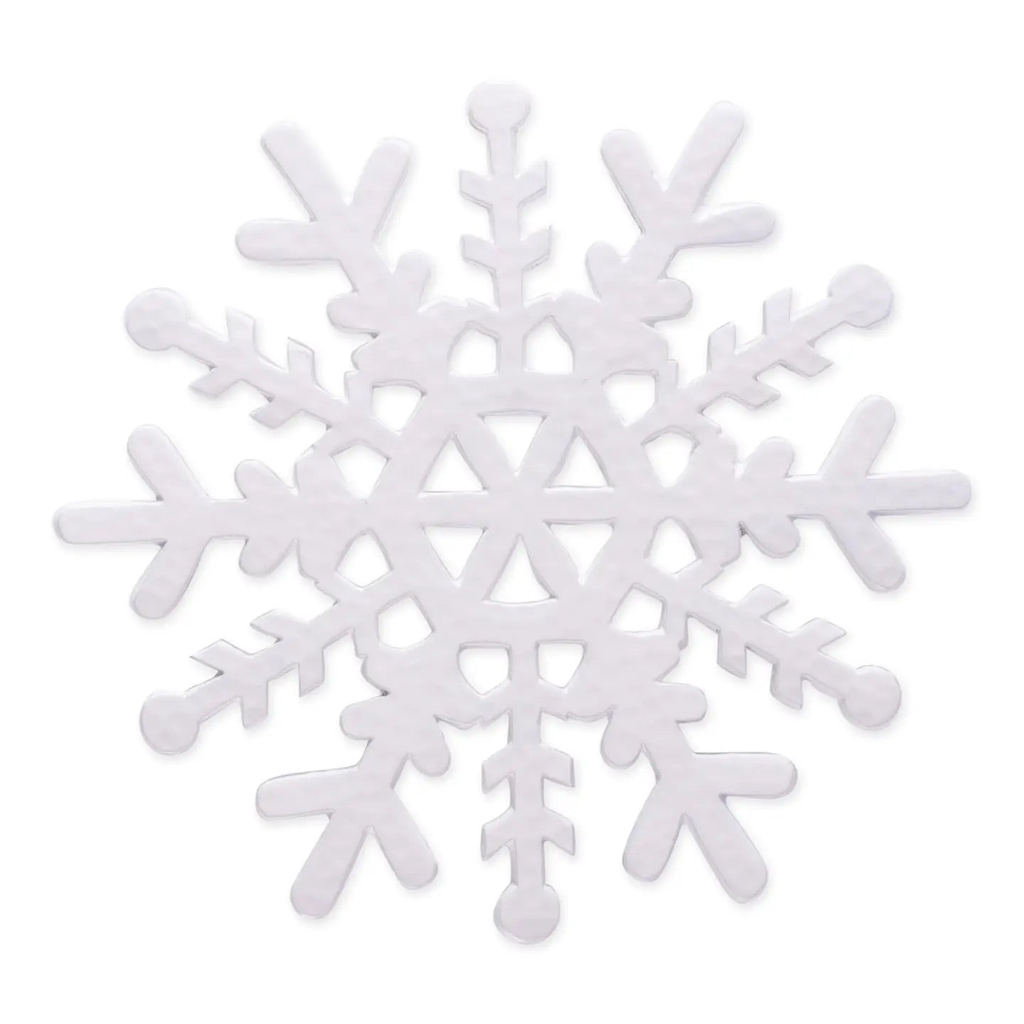 White Snowflake Trivet