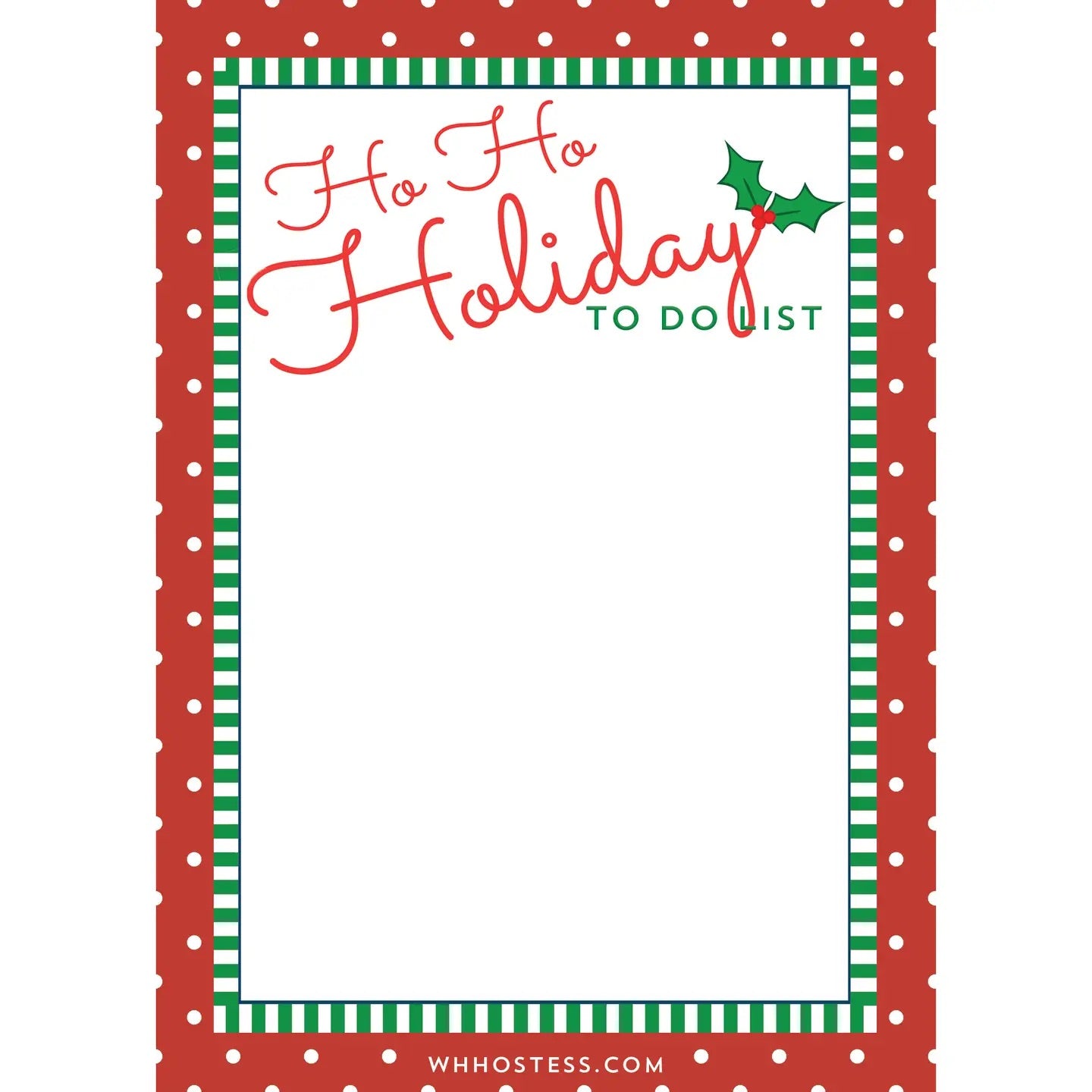 Oversized Sticky Notes | Ho Ho Holiday To Do List