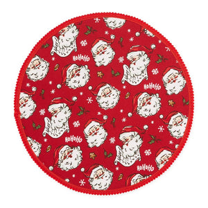 Cookies for Santa embellished round placemat