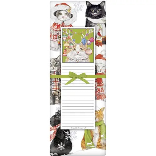 Winter Cats Notepad Set