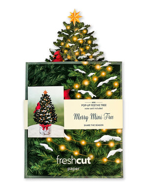 Merry Mini Tree ( Mini Pop-up Greeting Cards)