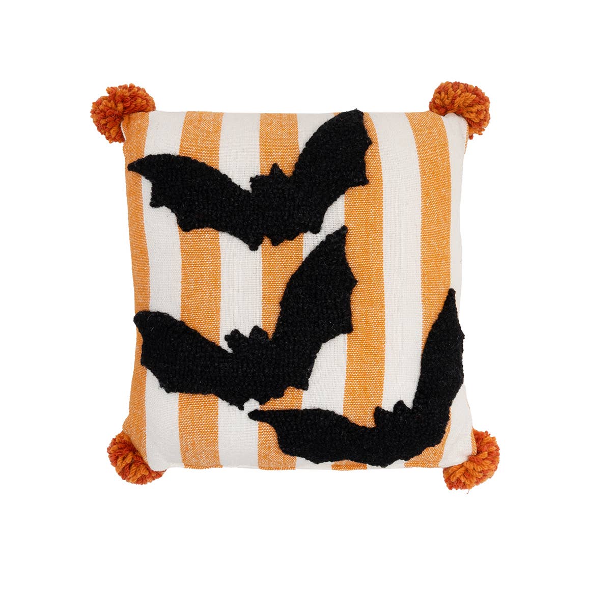 Halloween Bats Throw Pillow