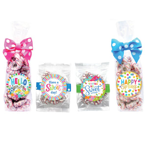 Yogurt Pretzel Bags - Spring Asst - Lg & Sm Bags