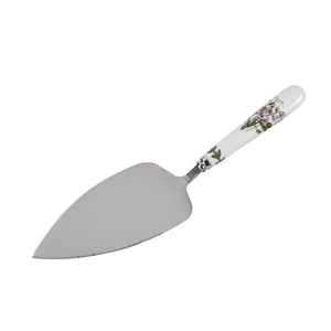 Botanic Garden Cake / Knife Server: Ceramic 41% 
 Stainless Steel 59% / Botanic Garden