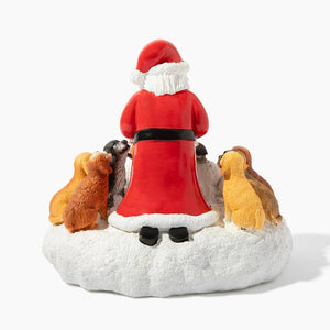 Santa’s Light Of Hope- A Dog’s Christmas Wish Inspirational Collectible Figurine- Helps Feed Shelter Dogs in Need -Faire