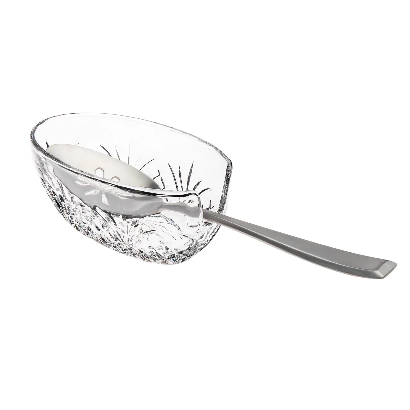 Dublin Crystal Spoon Rest Caddy