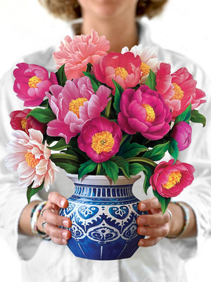 Peony Paradise Pop-up Greeting Cards