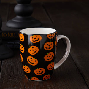 Halloween Pad Print Mugs 6 asst
