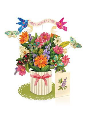 Mother's Day Enchanted Garden Pop-up Greeting Cards
