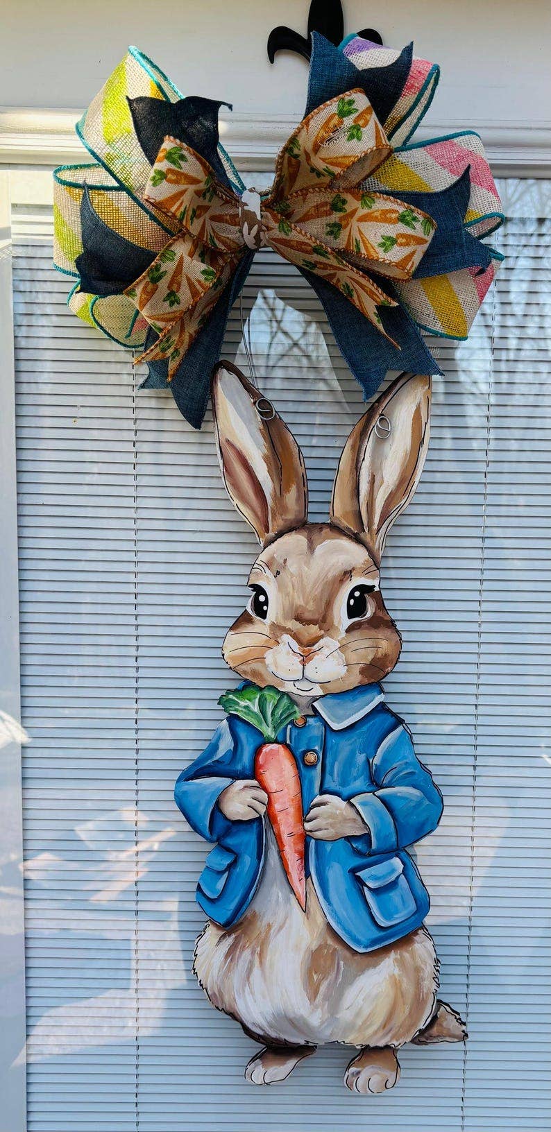 Easter Peter Rabbit Door Hanger