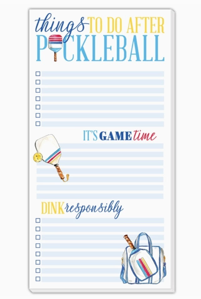 Things To Do After Pickleball Large Pad