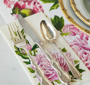 Peony Guest Napkin - pack of 16