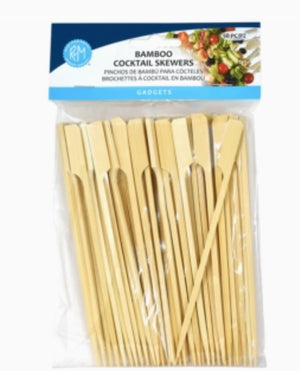 Bamboo Cocktail Skewers 50 Pack Bucket / 12