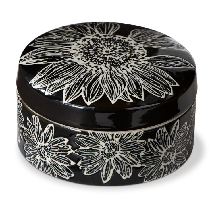 Let It Bee Trinket Dish Dark\black