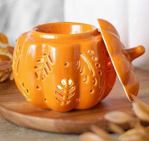 Orange Autumn Leaves Fall Pumpkin Oil Burner