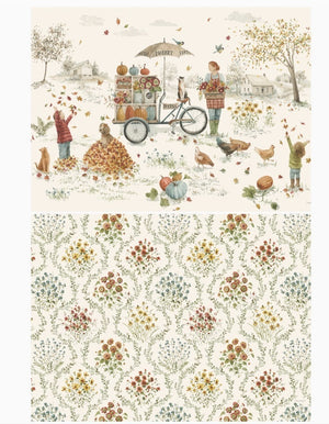 Fall Days Paper Placemat Pad