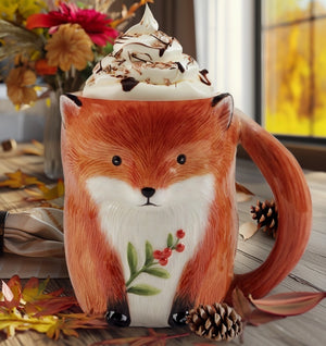 Woodland Critters 3-D Mugs 16 oz