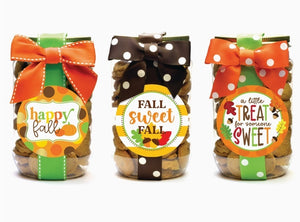 Fall Chocolate Chip Cookie Pint Jar