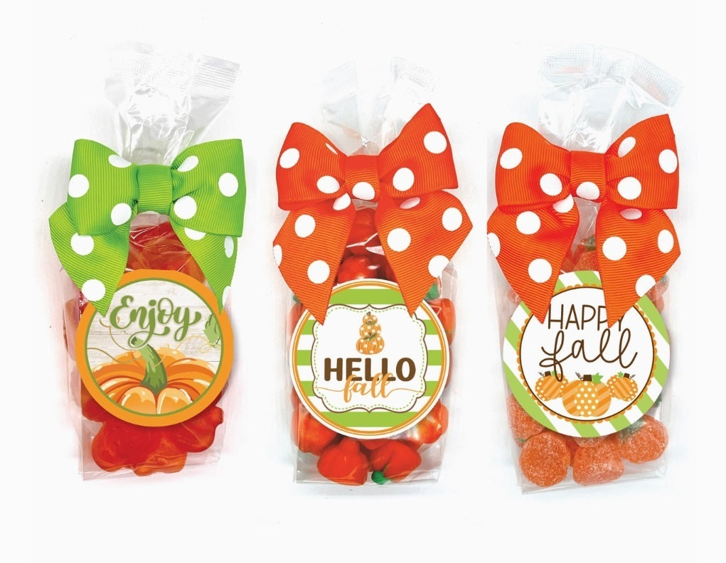 Fall Candy Gift Bags