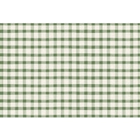 Green Checked Paper Placemat