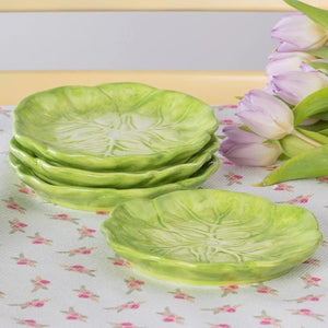 Cabbage App Plates Set of 4 Easter