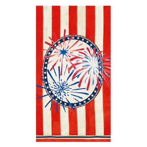 Stars Stripes and Sparks Guest Towel