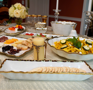 Regency Gold Cracker tray