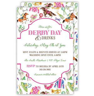 Derby Party Invitations