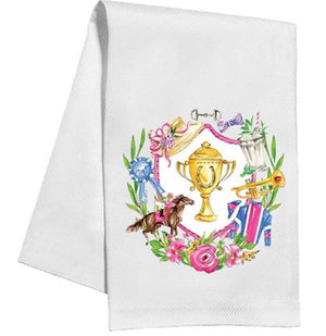 Derby Icon tea towel