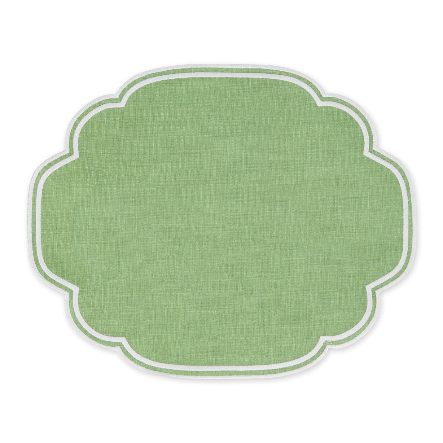 Green Slub Placemat - Set of 4