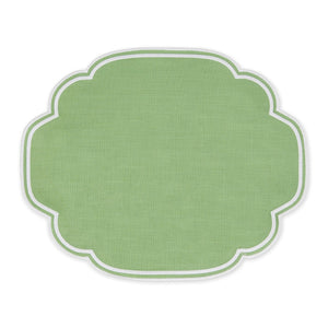 Green Slub Placemat - Set of 4