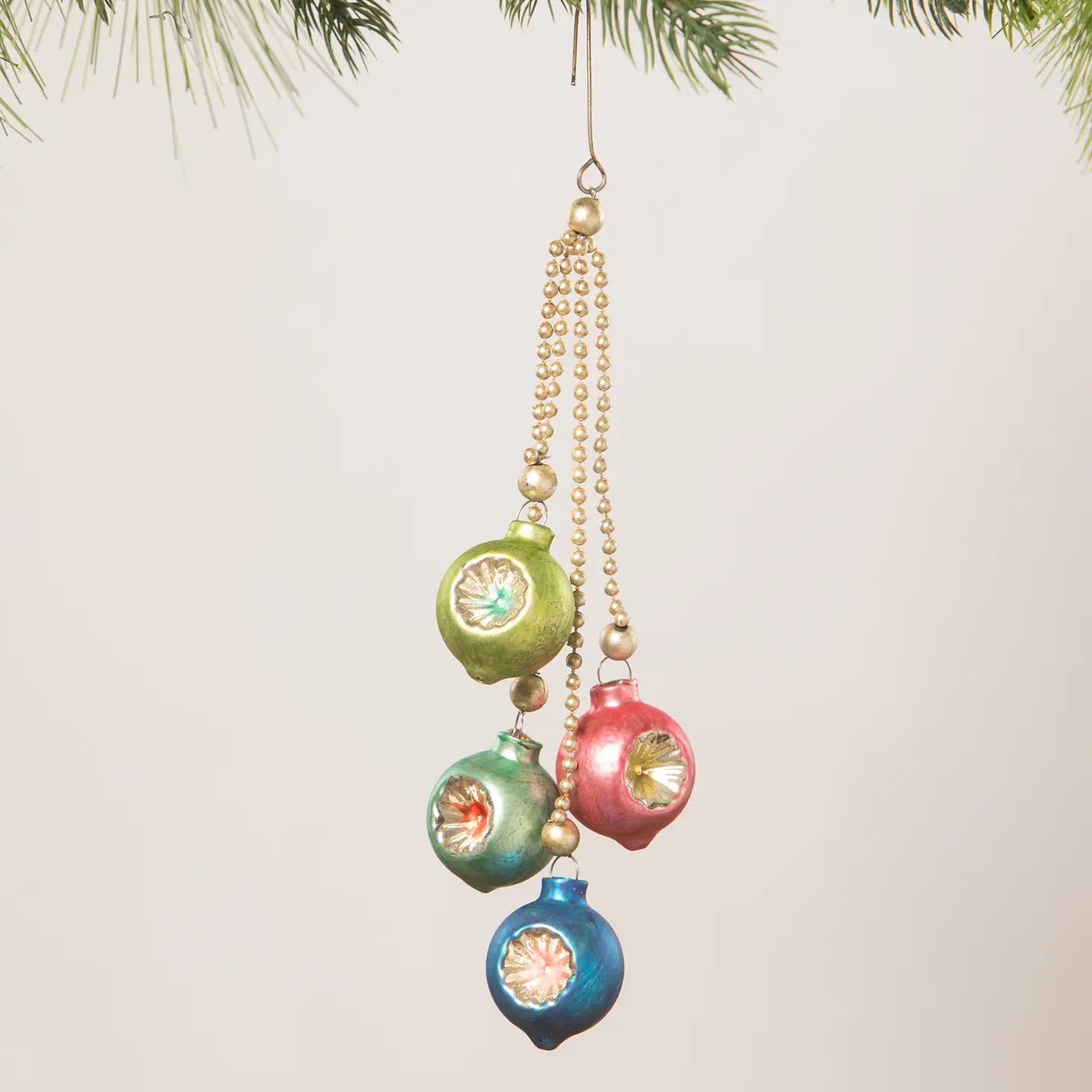 Colorful Bauble Dangle Ornament