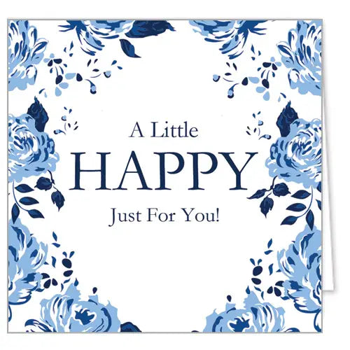 Blue Gift Enclosure card