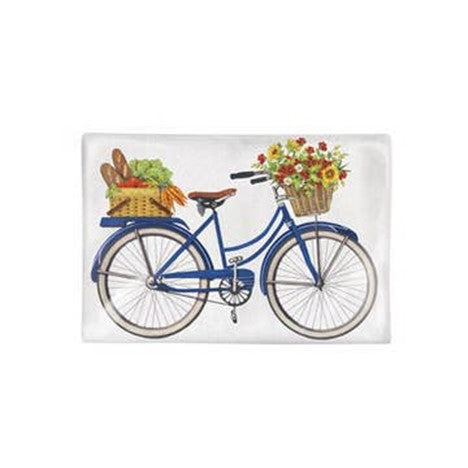 Farmers Market Bike Bagged Towel