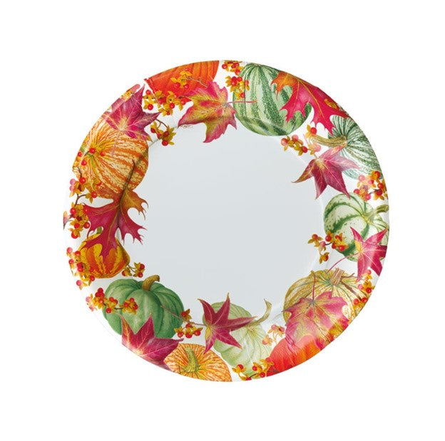 Gourds And Leaves Salad/Dessert Plates