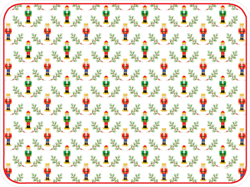 Little Nutcracker Paper Placemats