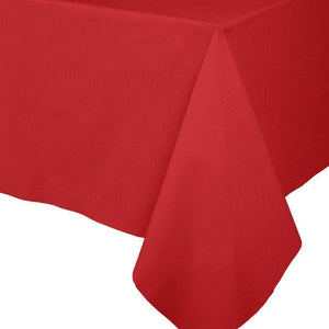 Red Tablecloth Paper Linen