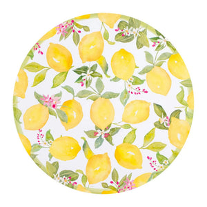 Limoncello Paper Placemats Round