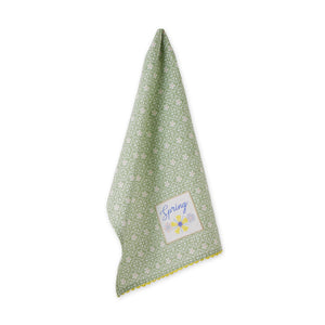 Spring Flowers Dishtowel