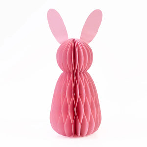 Accordion Paper Bunny Pink 11.8"