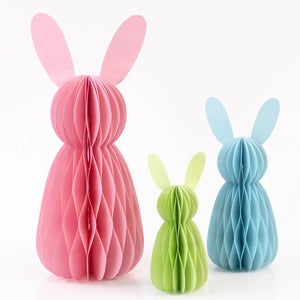 Accordion Paper Bunny Green 6"